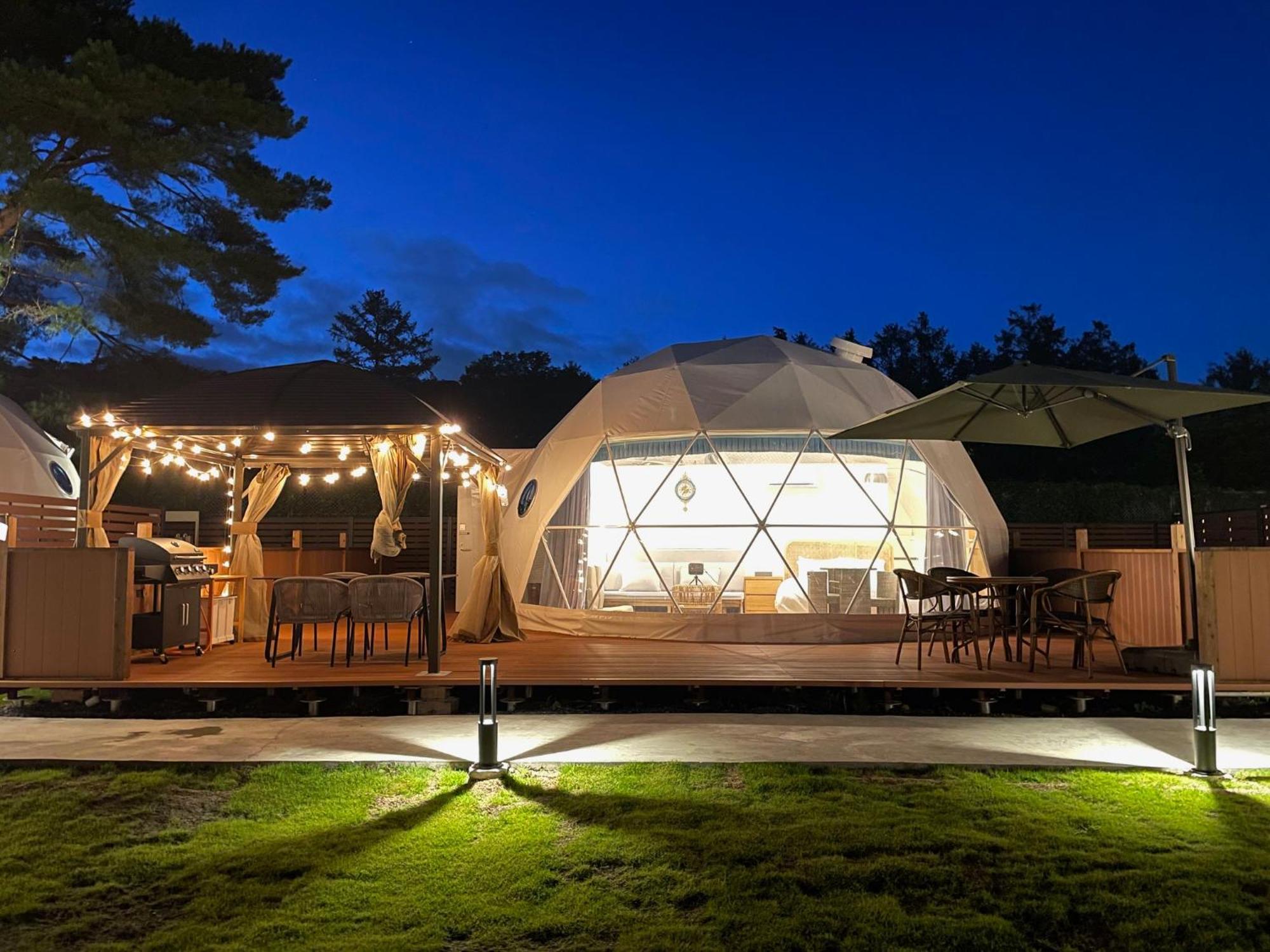 Gramercy Village 山中湖 Glamping &Sauna Yamanakako Esterno foto